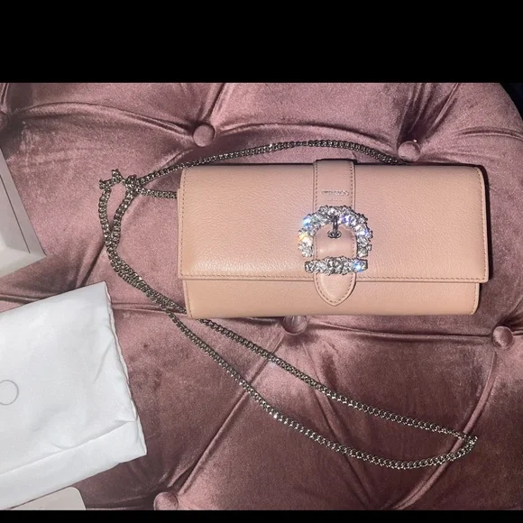 Jimmy Choo | Bags | Jimmy Choo Chri Contntal Wch Powder Pink